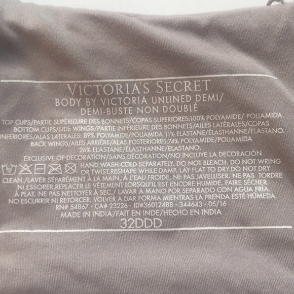 Body by Victoria Unlined Demi - Picture 5 of 5